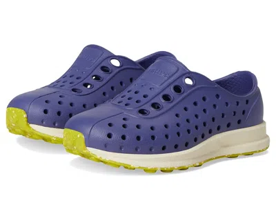 Native Shoes Robbie (toddler) Kid's Shoes Ink Blue/bone White/seaweed Speckle Rubber : 7 Toddler M, Synthetic