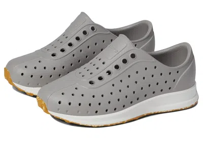 Native Shoes Robbie (toddler) Kid's Shoes Pigeon Grey/shell White/mash Speckle Rubber : 7 Toddler M, Synthetic