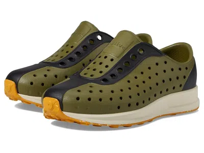 Native Shoes Robbie (toddler) Kid's Shoes Rookie Green/bone White/jiffy Black/wheat Speckle : 6 Toddler M, Synthe
