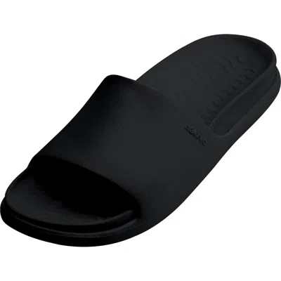 Native Shoes Spencer Lx Wanderfoam Slide Sandal In Black
