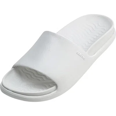 Native Shoes Spencer Lx Wanderfoam Slide Sandal In White