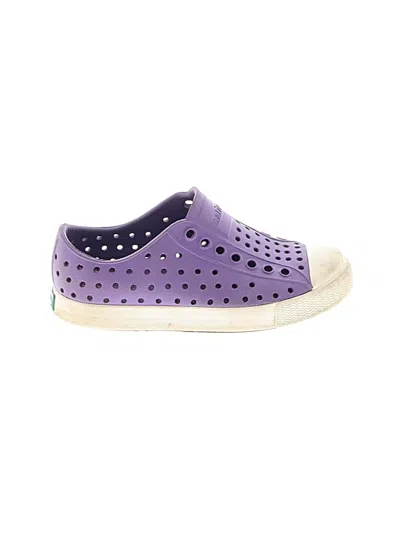 Pre-owned Native Kids' Sneakers In Purple