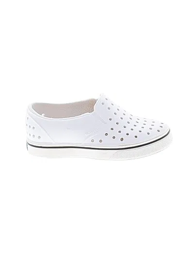 Pre-owned Native Kids' Sneakers In White