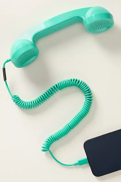 Native Union Retro Pop Phone In Green