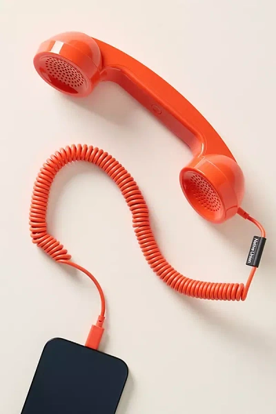 Native Union Retro Pop Phone In Red
