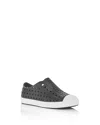 Native Unisex Jefferson Waterproof Slip On Sneakers - Baby, Toddler, Little Kid, Big Kid In Jiffy Black/shell White