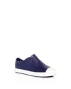 Native Unisex Jefferson Waterproof Slip On Sneakers - Toddler, Little Kid In Regatta Blue/shell White