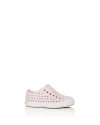 Native Unisex Jefferson Waterproof Slip-on Sneakers - Baby, Walker, Toddler In Milk Pink/shell White