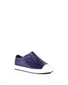 Native Unisex Jefferson Waterproof Slip-on Sneakers - Baby, Walker, Toddler In Regatta Blue/shell White