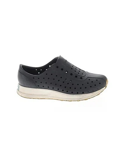 Pre-owned Native Kids' Water Shoes In Black