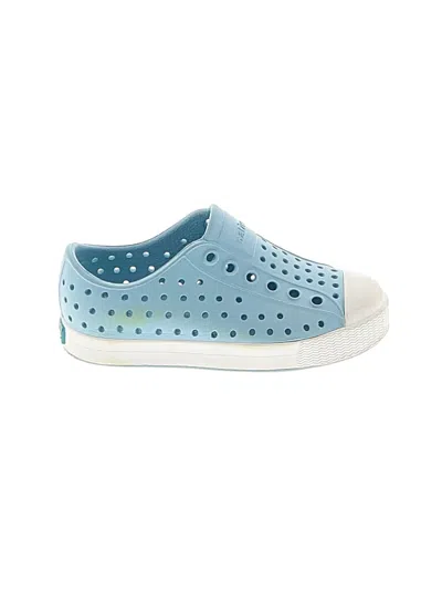 Pre-owned Native Kids' Water Shoes In Blue