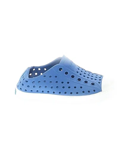 Pre-owned Native Kids' Water Shoes In Blue