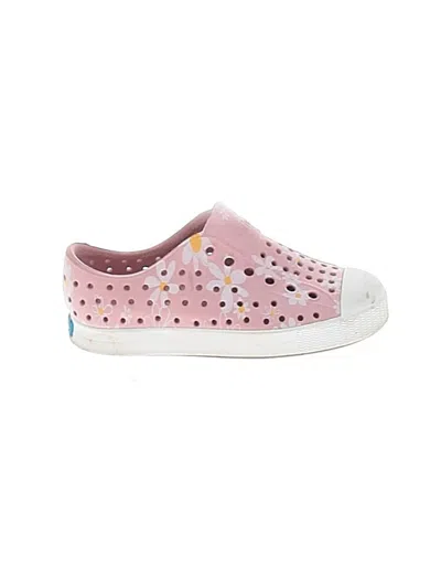 Pre-owned Native Kids' Water Shoes In Pink