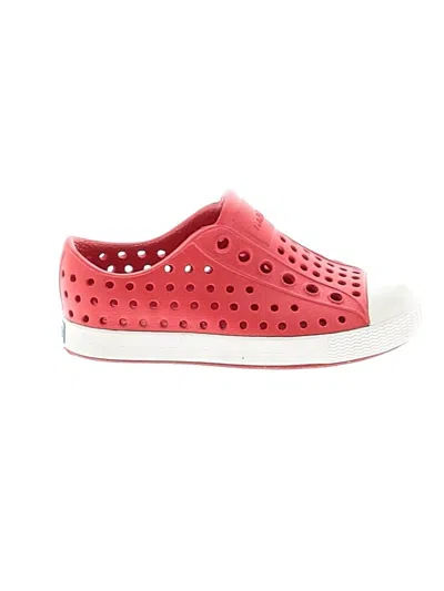 Pre-owned Native Kids' Water Shoes In Red