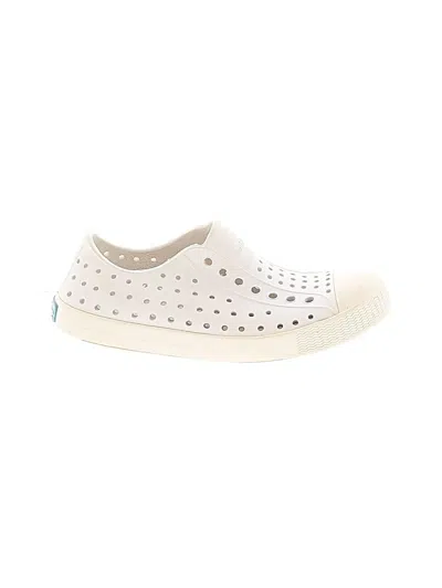 Pre-owned Native Kids' Water Shoes In White