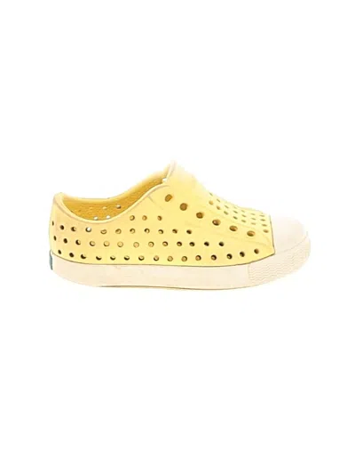 Pre-owned Native Kids' Water Shoes In Yellow