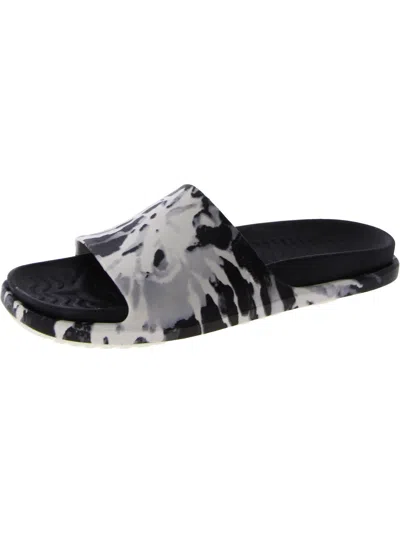 Native Womens Printed Slip-on Pool Slides In Multi