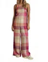Native Youth Alma Jumpsuit In Pink Multi In Multi