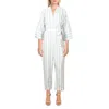 Native Youth Cada Womens Striped Crop Jumpsuit In Multi