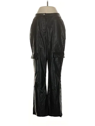 Pre-owned Native Youth Cargo Pants In Black