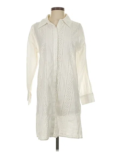 Pre-owned Native Youth Casual Dress In Ivory