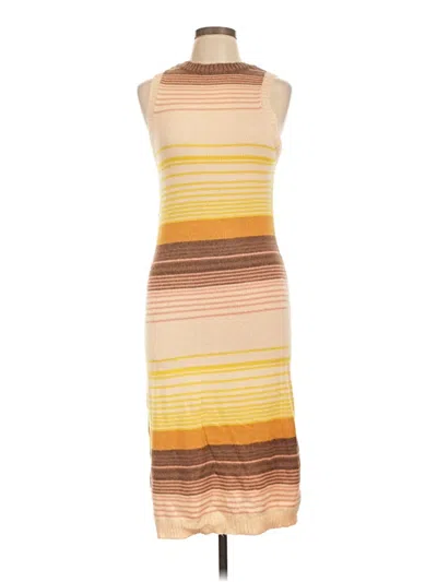 Pre-owned Native Youth Casual Dress In Tan