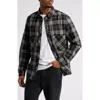 Native Youth Check Twill Overshirt