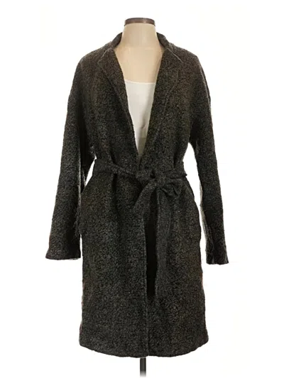 Pre-owned Native Youth Coat In Gray