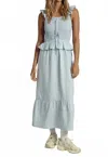 Native Youth Mabel Midi Dress In Blue In Blue