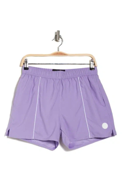 Native Youth Recycled Polyester Swim Trunks In Purple