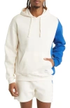 NATIVE YOUTH NATIVE YOUTH RELAXED FIT COLORBLOCK COTTON BLEND HOODIE