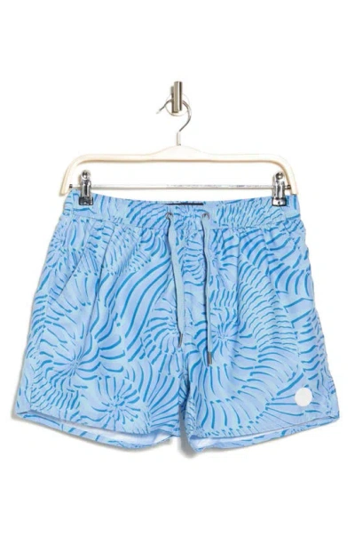 Native Youth Swim Shorts In Blue