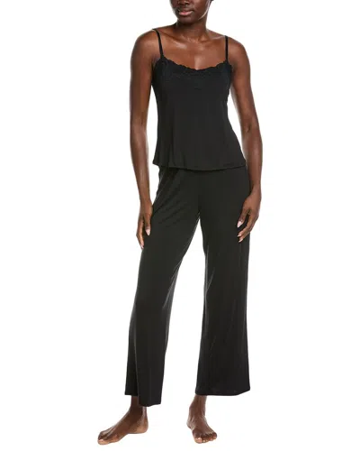 Natori 2pc Cami & Pant Set In Black