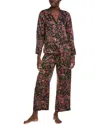 Natori 2pc Granada Pajama Set In Black