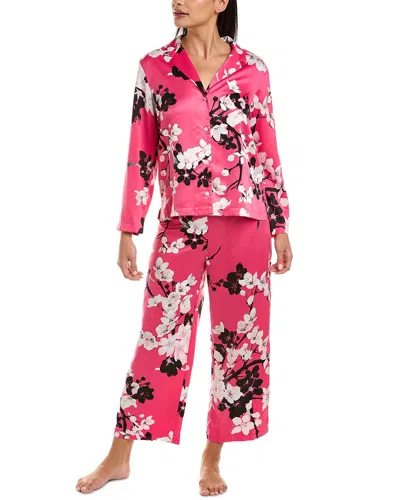 Natori 2pc Kyoto Pajama Set In Pink