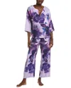 Natori 2pc Mizuki Pant Set In Blue