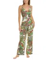 Natori 2pc Peizuri Pajama Set In Beige