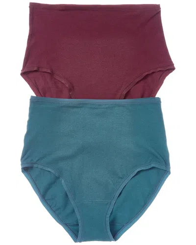 Natori 2pk Bliss Bare High Waist Brief In Multi