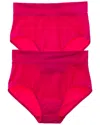 Natori 2pk Bliss Flex Full Brief In Pink