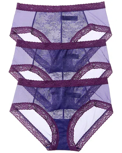 Natori 3pk Escape Girl Brief In Pink