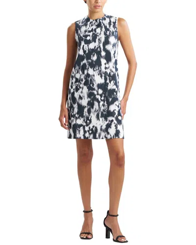 Natori Abstract Shift Dress In Black