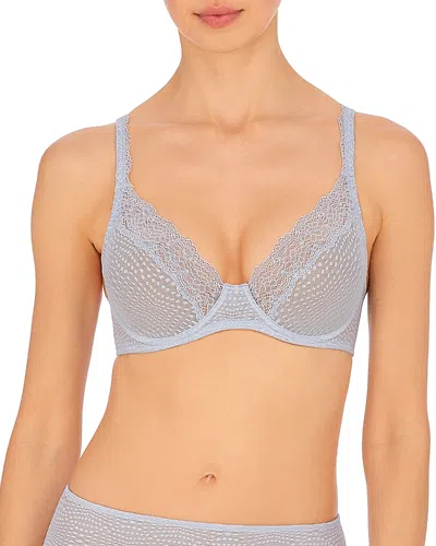 Natori Beyond Convertible Contour Bra In Blue/cafe