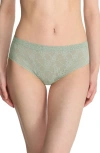 Natori Bliss Allure Lace Briefs In Meadow