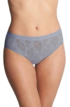 Natori Bliss Allure Lace Briefs In Ocean Storm