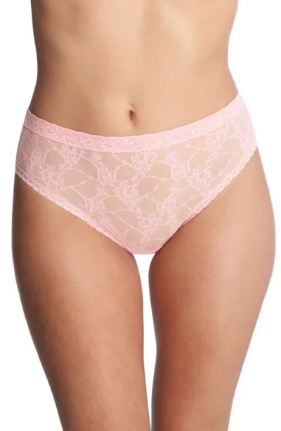 Natori Bliss Allure Lace Briefs In Seashell