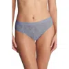 Natori Bliss Allure Lace Thong In Ocean Storm