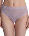 Natori Bliss Allure One Size Lace Girl Briefs In Grey Lilac