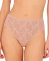 Natori Bliss Allure Lace French Cut Panties In Rose Beige