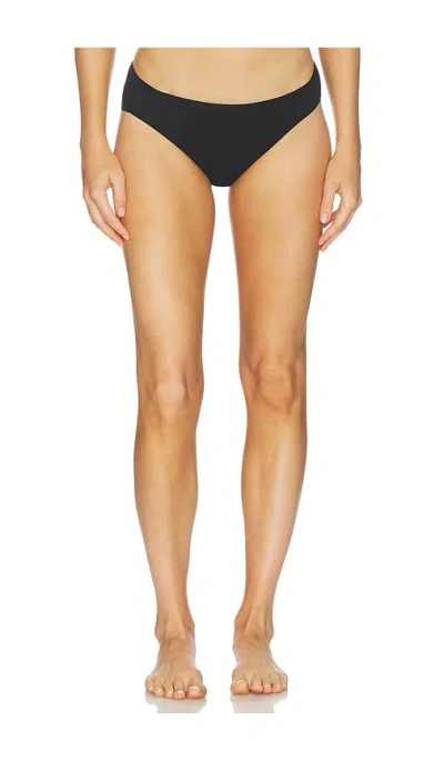 Natori Bliss Bare Cotton Bikini Panty In Black