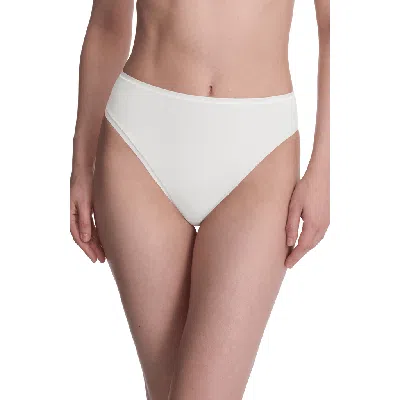 Natori Bliss Bare Cotton High Cut Brief
